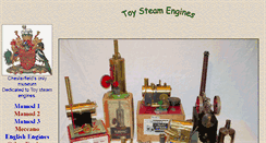 Desktop Screenshot of mikes-steam-engines.co.uk