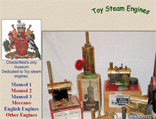 Tablet Screenshot of mikes-steam-engines.co.uk